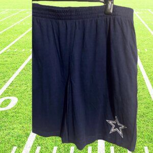 Dallas Cowboys Men’s Sleepwear XL Men's Shorts Pockets NFL Football Navy Logo